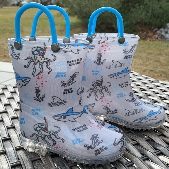 Zac & EVAN Toddler Rain Boots - Picture 6 of 17